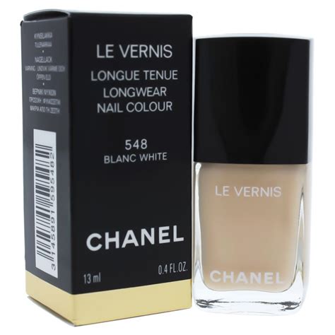 548 blanc white chanel|Chanel Blanc White (548) Le Vernis Nail Colour Product Info.